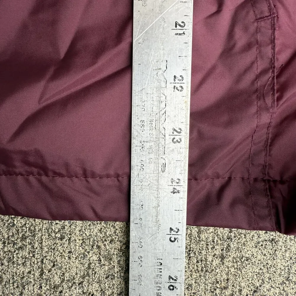 Vintage Windbreaker Youth XL Maroon AGGIES Hooded Nylon Pullover